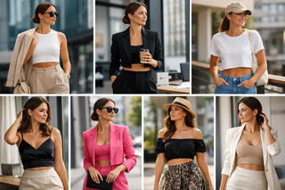 Wie style ich Crop Tops? 7 Looks mit Präsenz